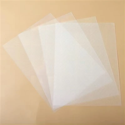 Husă de legare din poliester transparent cu dungi